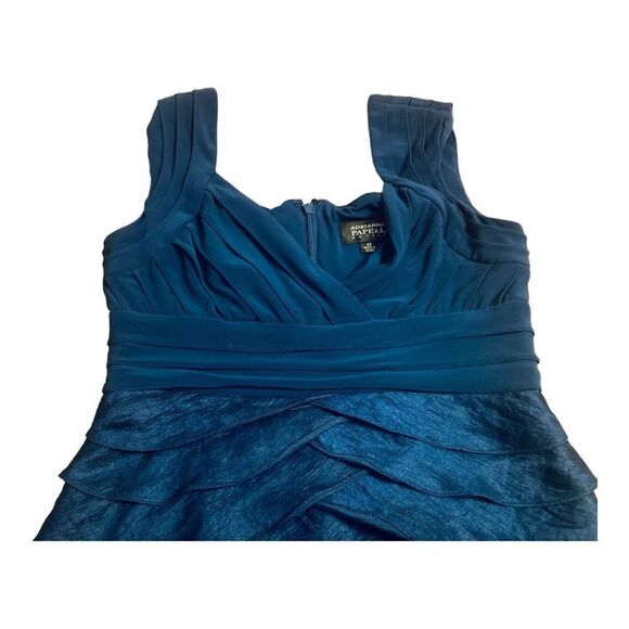 Adrianna Papell Beautiful Dark Blue Dress - Picture 10 of 10